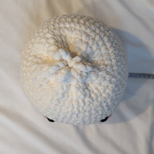 Giant Bao Dumpling Plushie - Super Soft Cute Crochet Amigurumi - Cuddly Toy Stuffed Animal