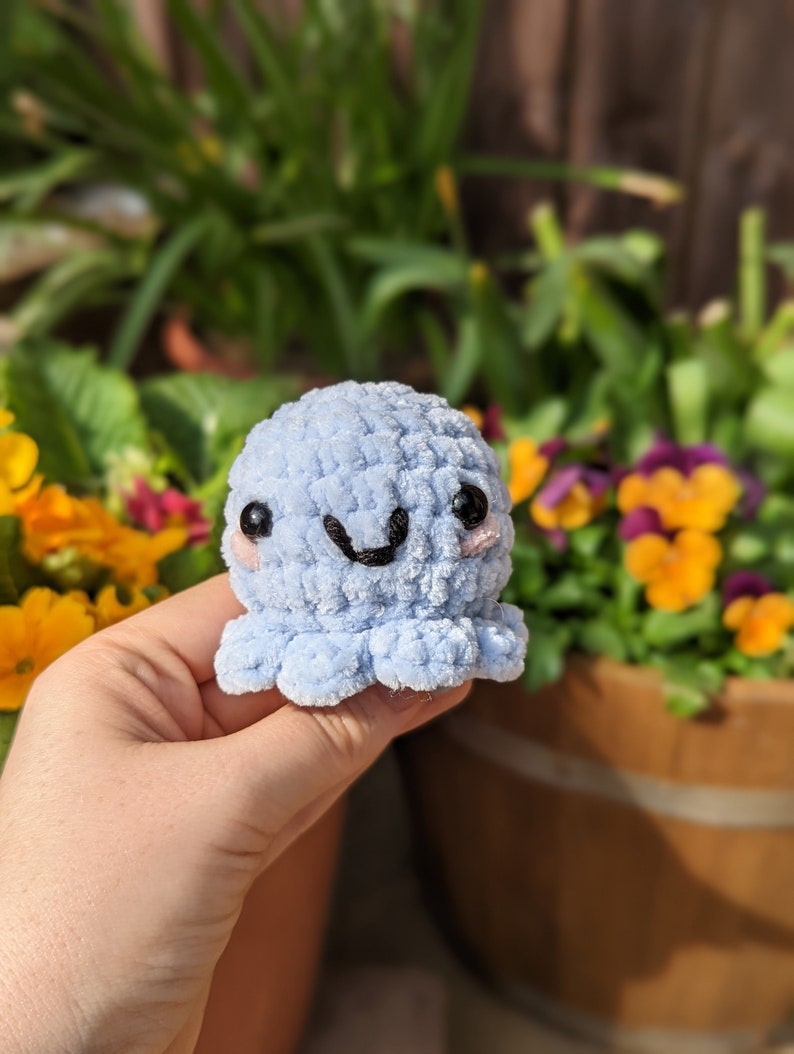 Octopus Plush - Super Soft Cute Crochet Amigurumi - Cuddly Toy Stuffed Animal
