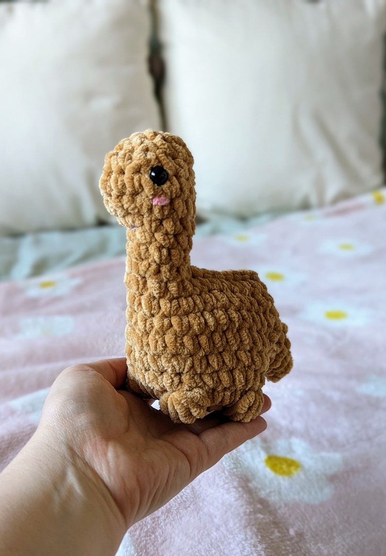 Turkey Dinosaur Plush Cuddly Toy - Super Soft Cute Crochet Amigurumi - Cuddly Toy Stuffed Animal