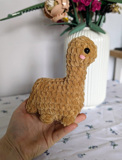 Turkey Dinosaur Plush Cuddly Toy - Super Soft Cute Crochet Amigurumi - Cuddly Toy Stuffed Animal