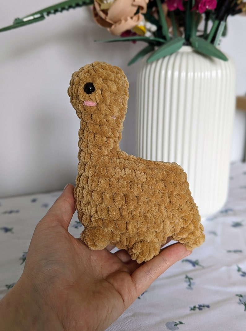 Turkey Dinosaur Plush Cuddly Toy - Super Soft Cute Crochet Amigurumi - Cuddly Toy Stuffed Animal