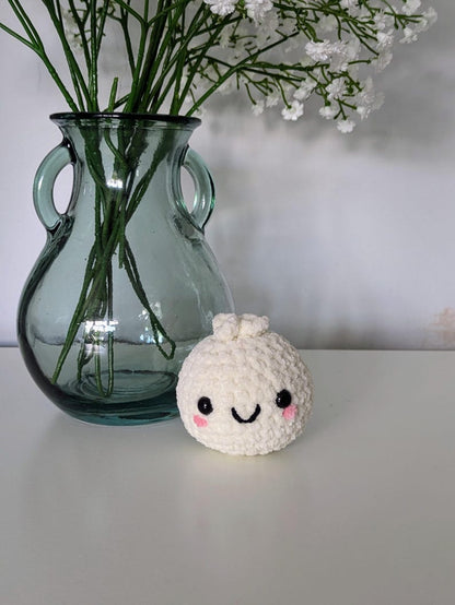 Bao Dumpling Plush - Super Soft Cute Crochet Amigurumi - Cuddly Toy Stuffed Animal