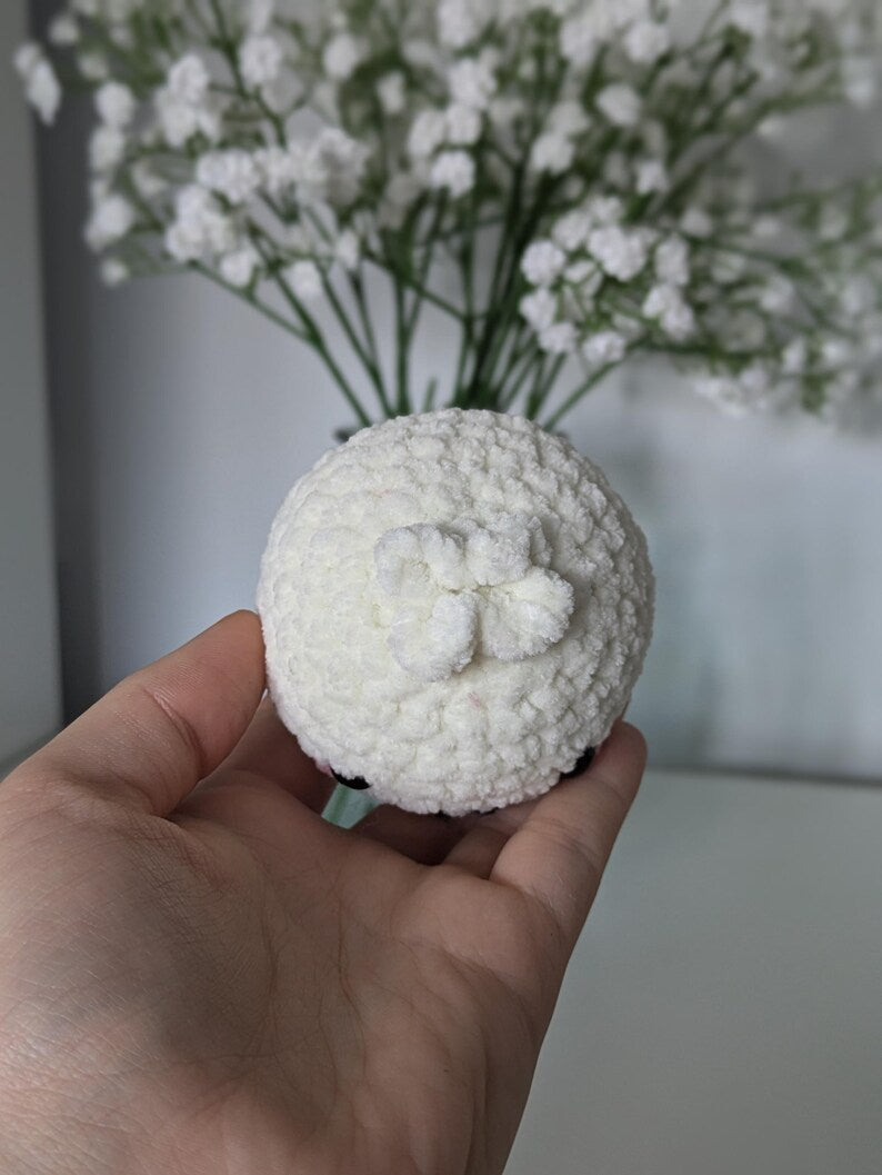 Bao Dumpling Plush - Super Soft Cute Crochet Amigurumi - Cuddly Toy Stuffed Animal